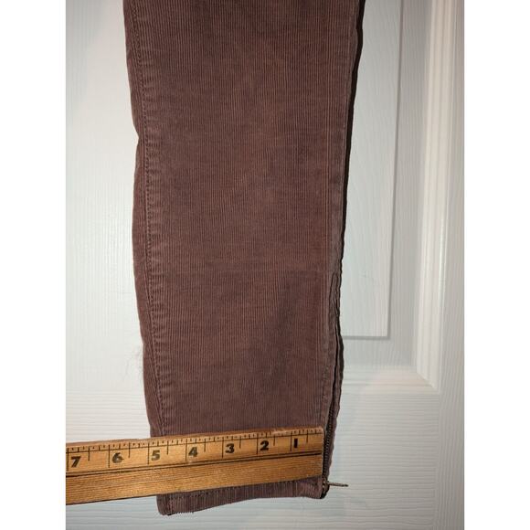 J. Crew Corduroy jean womens 30x26 Bootcut low rise zip closure pants brown - Picture 9 of 15